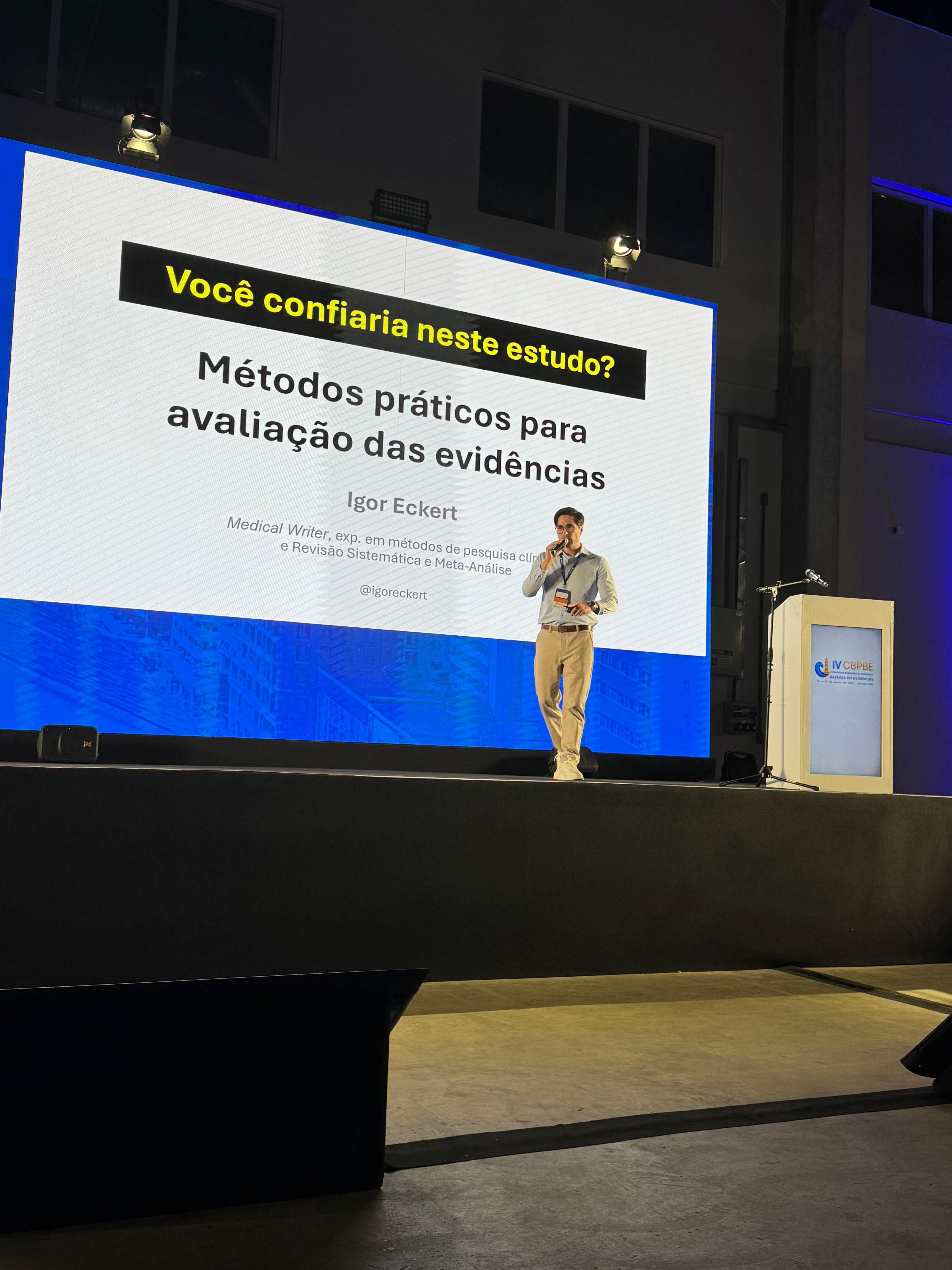 Igor Eckert em evento